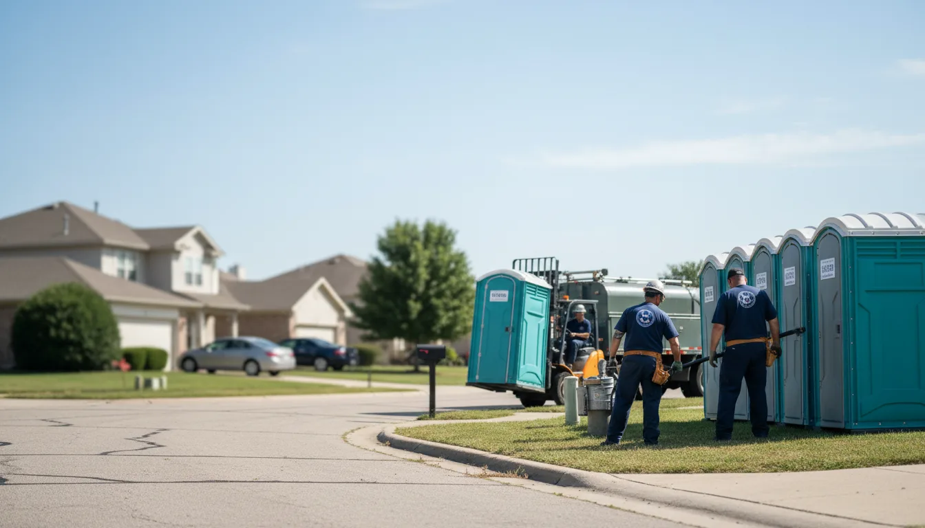 Porta Potty Rental in Isabel, KS near me